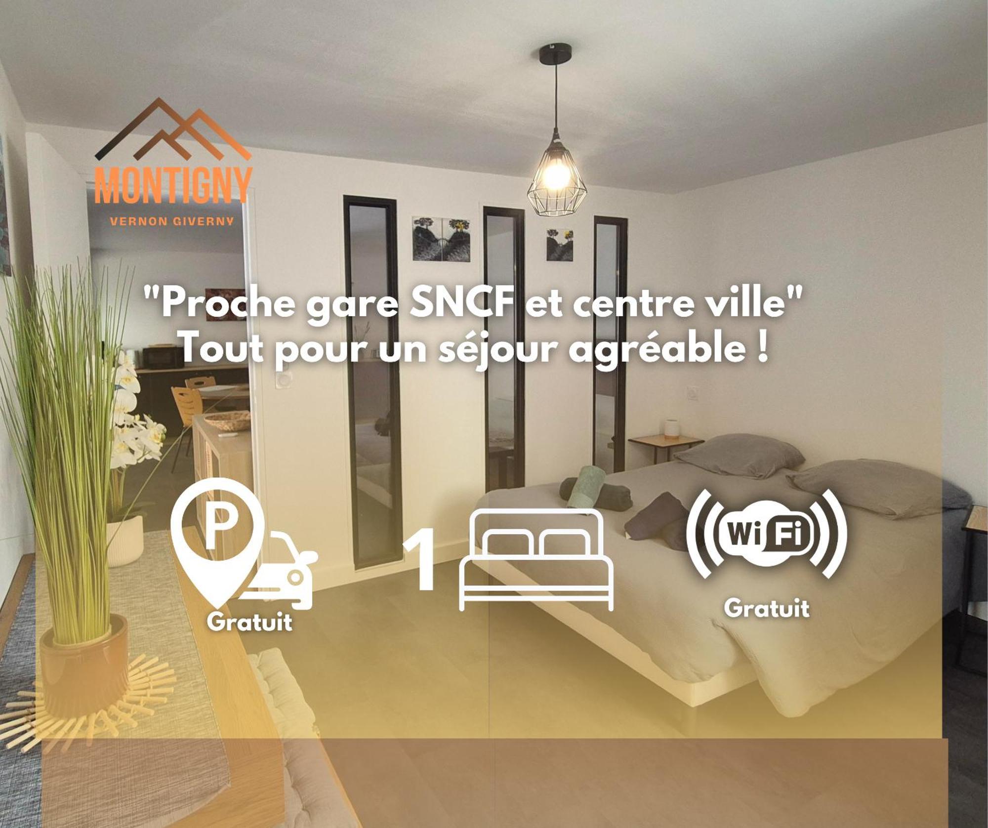 Appartement Le Montigny à Vernon  Extérieur photo